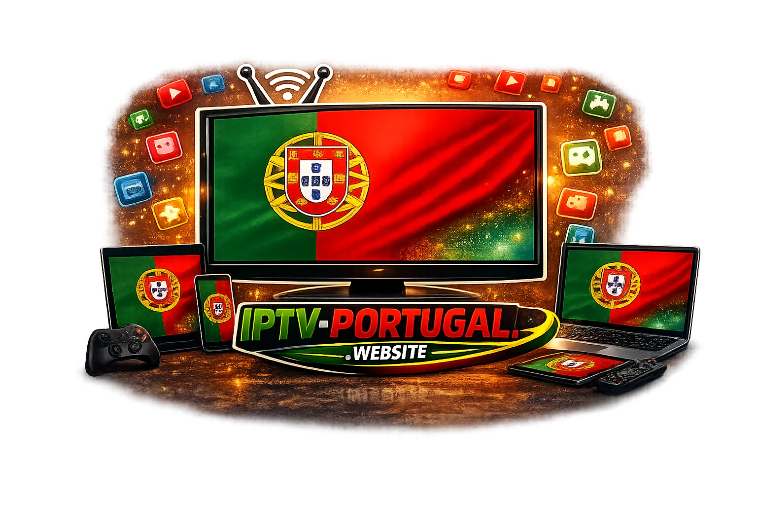 IPTV Portugal em vários dispositivos